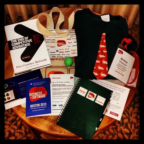 What's in the bag at #BoS2013?