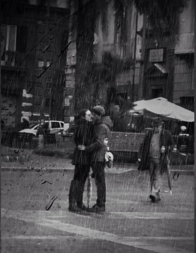 Kissing under the rain by Sabry Ardore