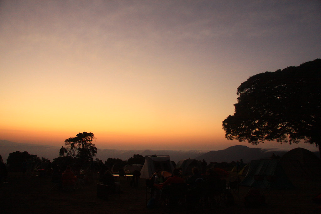 Camping on Ngorongoro