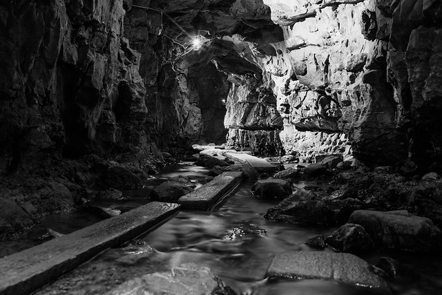 Inside Smoo Cave - Durness, Scotland