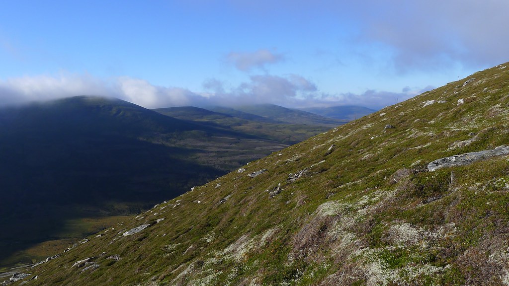 South from Meall Cuaich