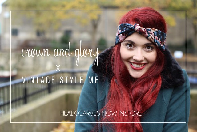 crown and glory vintage headscarves