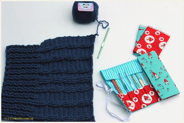 Crochet hook Roll up _ Received sew sew modern 4 _ made by Kirsten67 - Copy