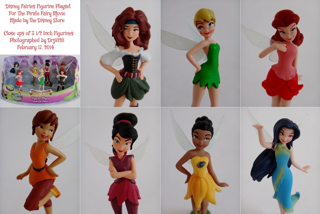 Disney Fairies Tinkerbell colorantes Set 