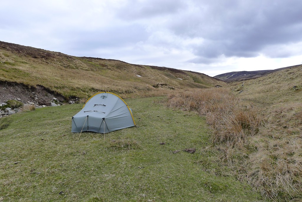 Camping by the Allt Mor