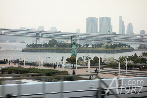 Replica of Statue of Liberty at Odaiba
