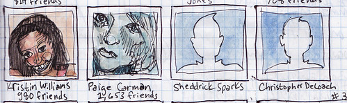 Facebook Profile Pictures Drawing Project