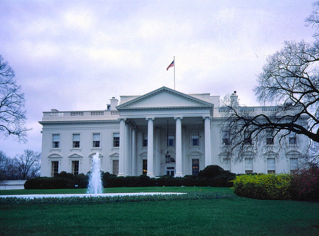 The Washington White House in March 1983