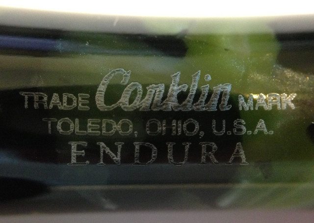Conklin Endura Stub Engraved