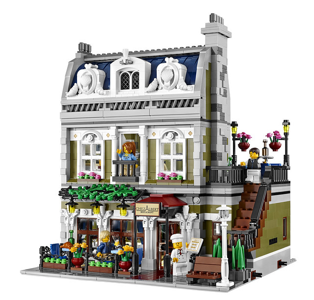 lego creator expert 10243 - parisian restaurant | the brick time
