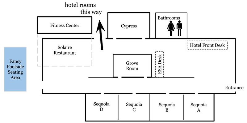 Hotel Paradox Conference Floor Plan