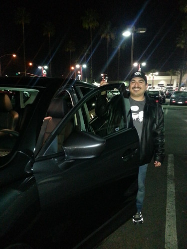 It was an exciting moment when I got the key to my new CX-5. (12/20/2013)