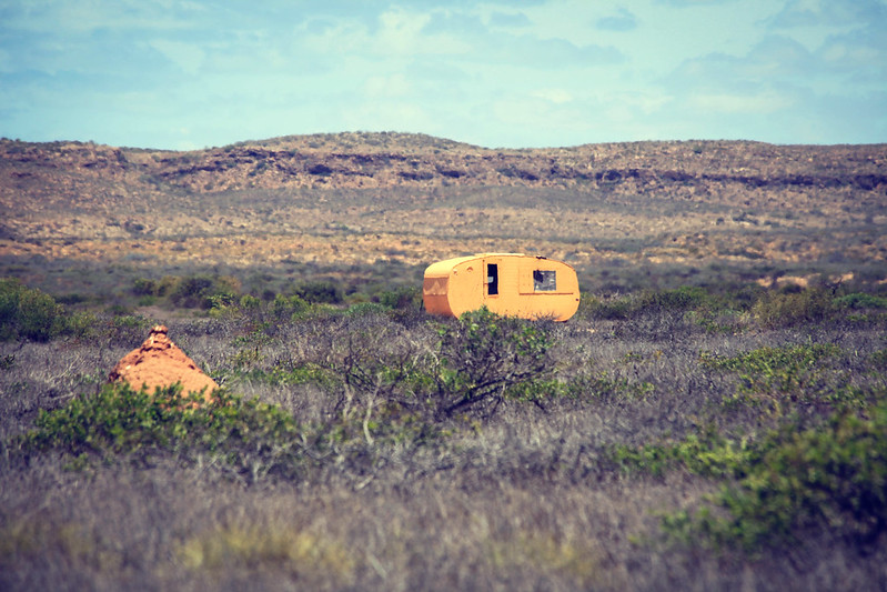 Outback Caravan of love, Exmouth, Western Australia