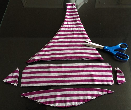 Striped Maxi Skirt - In Progress