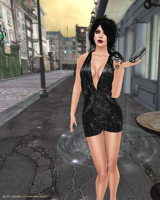 Caught In The Rain - New Blog Post @ Second Life Fashion Addict
