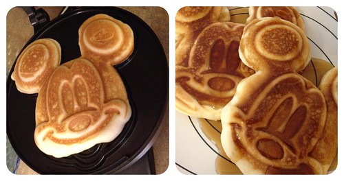 Mickey Mouse Waffles by Digital Heather