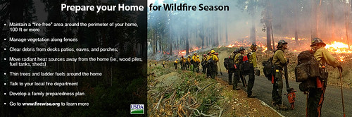 Prepare your home and family for wildfire season. 