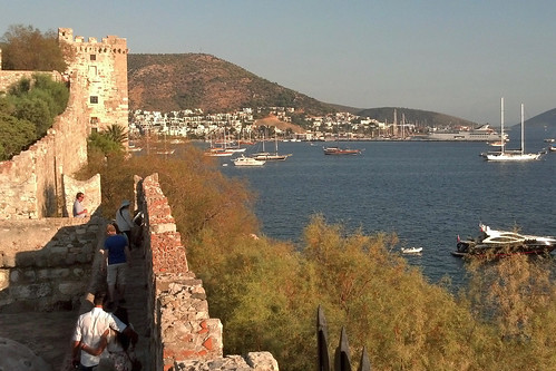 outer wall bodrum castle
