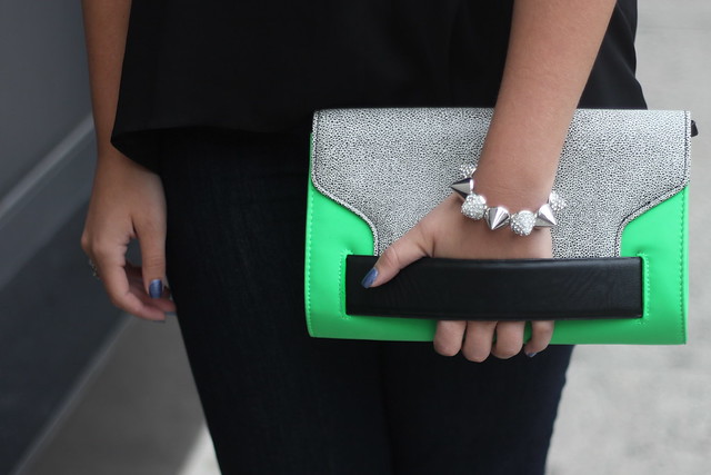 Living After Midnite: Stud Pumps & Lime Green Clutch