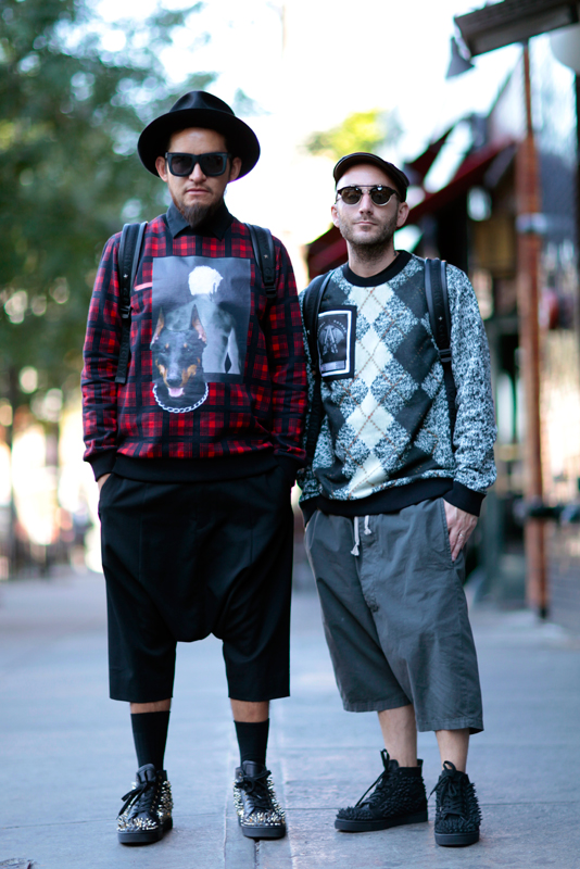 2sweaters_ss14 men, NYC, NYFW, street fashion, street style