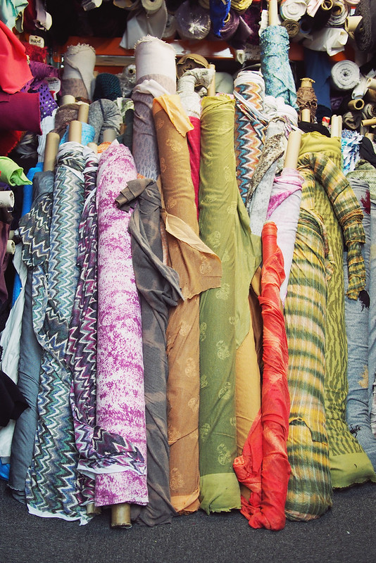 NYC fabric shopping