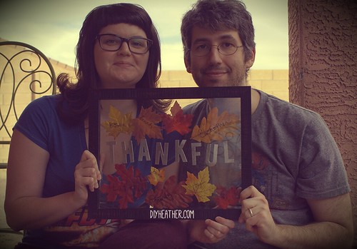 Thanksgiving Thankful Leaves by Digital Heather