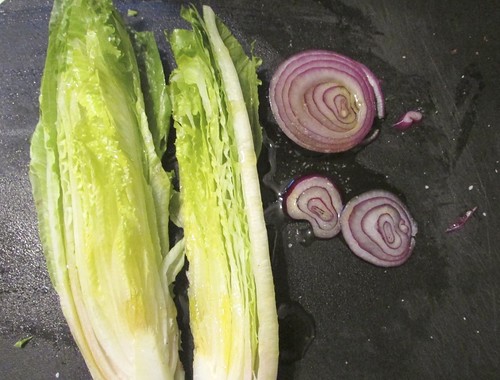 Anne Burrell's Wilted Romaine Salad