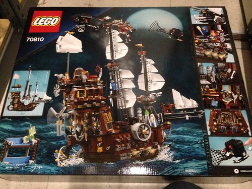 The LEGO Movie MetalBeard's Sea Cow (70810) Back Box Image