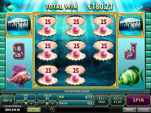 free Atlantis Queen bonus game