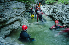 Canyoning-Hühnerbach 2013