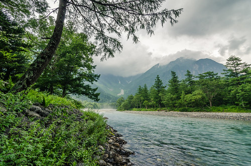 Kamikochi On A Cloudy Day