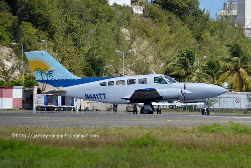 N441TT Cessna 402C by Jersey Airport Photography
