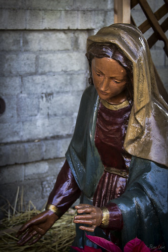 OLPH nativity scene Mary