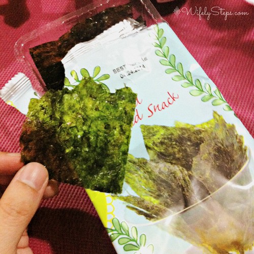 Wasabi Roasted Seaweed Snack from Trader Joes