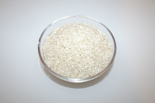 01 - Zutat Risotto-Reis / Ingredient risotto rice