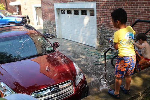 Kids' Car Wash Brigade