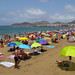 Verano en La Playa de Las Canteras Las Palmas de Gran Canaria (Agosto de 2013)