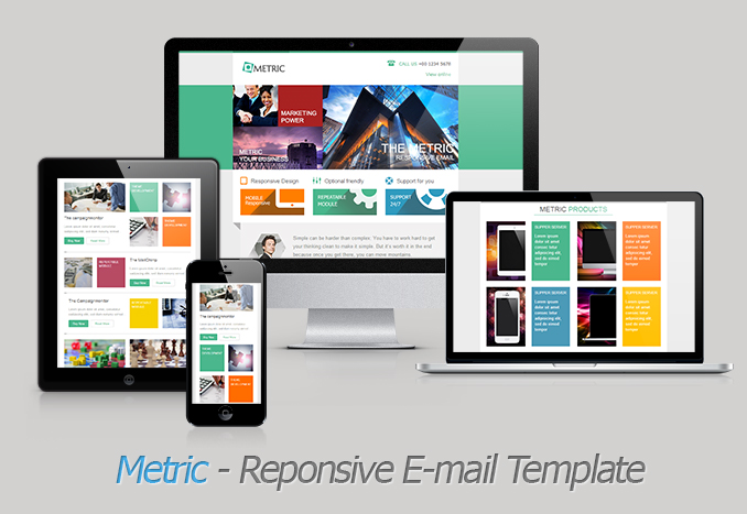 Metric - Responsive Email Template