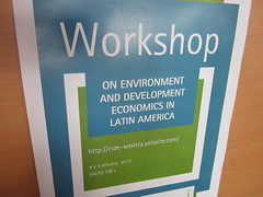 Workshop on Environment and Development Economics in Latin America (WEDELA) at CIDE Santa Fe