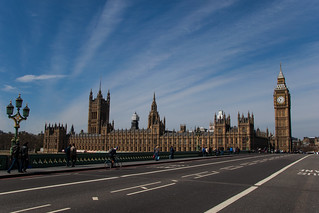 Le Pont de Westminster, le Palais de Westminster et Big Ben