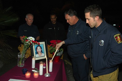 Candlelight Vigil for Eun Kang