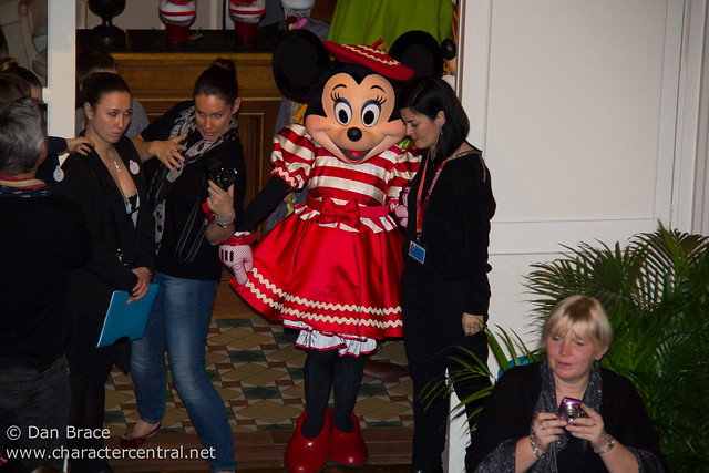 Christmas Eve entertainment at the Disneyland Hotel
