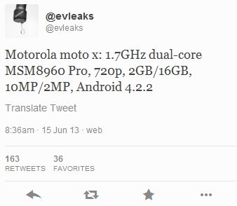  Motorola Moto X