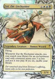 Zur the Enchanter Altered Art Magic the Gathering Card Art by Ondal the Fool commander Zur the Enchanter MTG Zur the Enchanter EDH Zur the Enchanter
