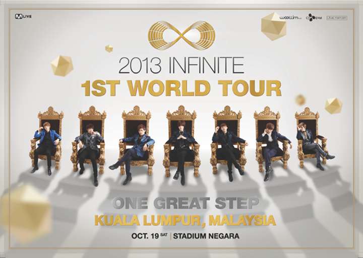 Konsert 2013 Infinite 1St World Tour One Great Step In Kuala Lumpur