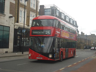 Metroline LT30 on Route 24, Camden Town