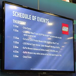 LEGO SDCC 2013 Schedule of Events