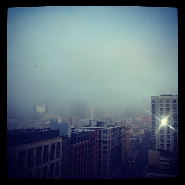 Stay foggy, San Diego. #latergram #tnna