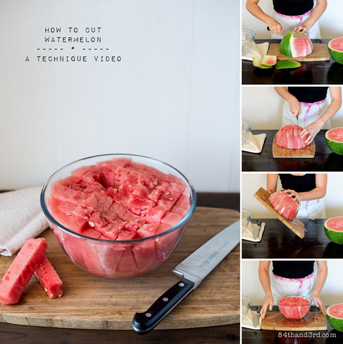How to Cut Watermelon - simply genius