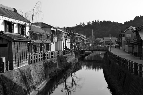 佐原の風景　川と建物 by leicadaisuki